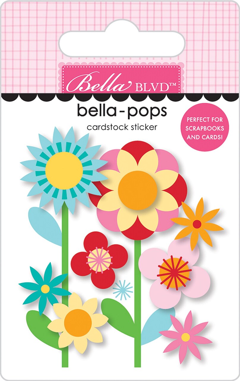 Birthday Bash Bella-Pops 3D Stickers-Have A Great Day